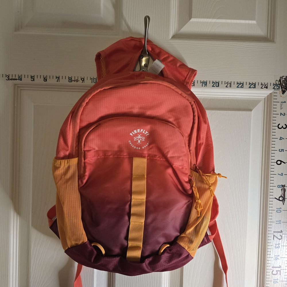 Firefly Ombre Red-Orange Backpack - image 1